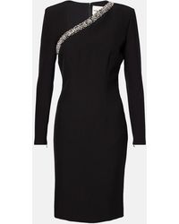 Roland Mouret - Embellished Midi Dress - Lyst