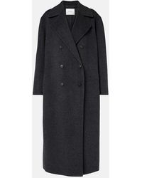Vince - Double-Breasted Wool-Blend Coat - Lyst