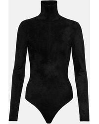 Alaïa - Body Con Cuello Alto - Lyst