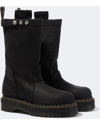 Rick Owens - X Dr Martens Drkshdw Plateau-Stiefel Quad - Lyst