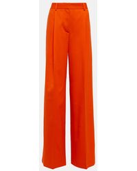 Altuzarra - Dale High-Rise Wool Pants - Lyst