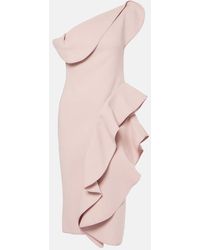 Maticevski - Midikleid Rhythm - Lyst