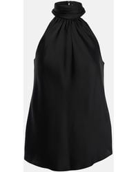 Jonathan Simkhai - Top Thea Aus Satin - Lyst