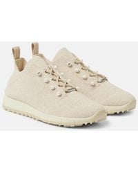 Jimmy Choo - Sneakers Veles Aus Strick - Lyst