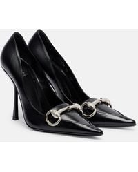Gucci - Boulevard Horsebit Leather Pumps - Lyst
