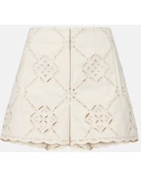Veronica Beard - Shorts Jazmin Aus Baumwolle - Lyst