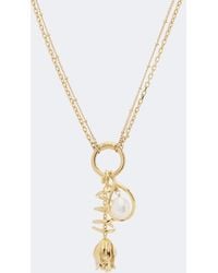 Chloé - Embellished Pendant Necklace - Lyst