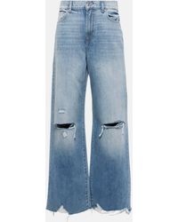 7 For All Mankind - Jean ample Scout a taille haute - Lyst
