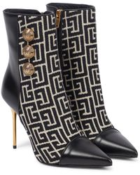 Balmain Stivaletti Roni beige in pelle Beige | Stivali e Anfibi Donna «  Melisaramet