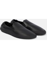 The Row - Leather Tech Loafer - Lyst