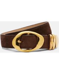 Amanu - Grumeti Suede Belt - Lyst