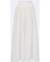 Montce - Millie Cotton Poplin Maxi Skirt - Lyst