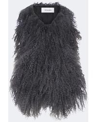 Yves Salomon - Schal Aus Shearling - Lyst