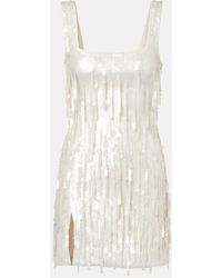 STAUD - Minikleid Le Sable Mit Pailletten - Lyst