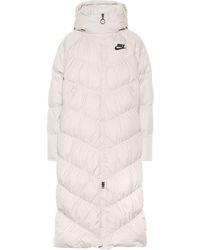 long padded coat nike