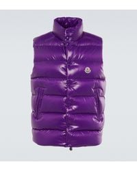 Moncler Tibb Down Vest - Purple
