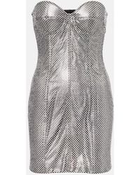 Dolce & Gabbana - Sequin Off-Shoulder Dress - Lyst