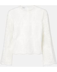 Giambattista Valli - Lace Blouse - Lyst