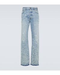 Amiri - Floral Straight Jeans - Lyst