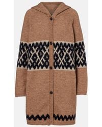 Max Mara - Moscova Mohair And Wool-Blend Cardigan - Lyst