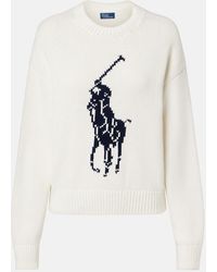 Polo Ralph Lauren - Jacquard Polo Pony Sweater - Lyst