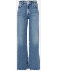 Agolde - Jeans Anchos Harper De Tiro Medio - Lyst