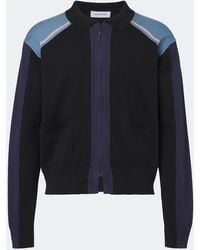 Kiko Kostadinov - Munno Cotton Zip-Up Cardigan - Lyst