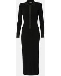 Tom Ford - Wool And Silk-Blend Maxi Dress - Lyst