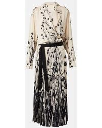 Loro Piana - Midikleid Federica Aus Seide - Lyst