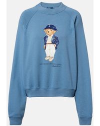 Polo Ralph Lauren - Polo Bear Cotton-Blend Sweatshirt - Lyst