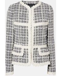 Giambattista Valli - Jacke Aus Boucle - Lyst