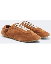 Saint Laurent - Lewis Suede Sneakers - Lyst