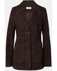Rohe - Suede Blazer - Lyst