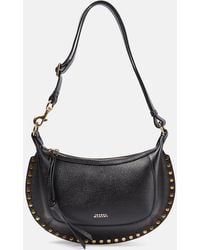 Isabel Marant - Oskan Moon Medium Leather Shoulder Bag - Lyst
