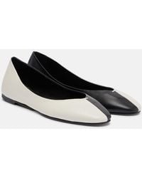Jacquemus - Ballerines Leather Ballet Flats - Lyst