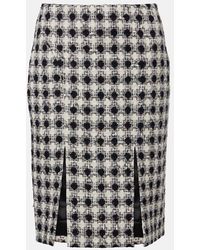 Nina Ricci - Tweed Miniskirt - Lyst