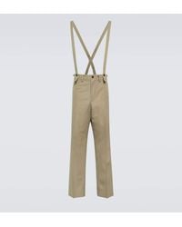 Visvim - Pantaloni regular Tupper in lino e lana - Lyst