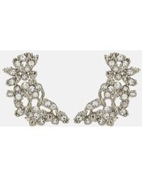 Jil Sander - Orecchini Ear Cuff Con Cristalli - Lyst