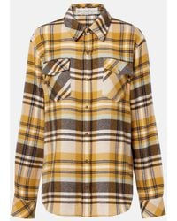 God's True Cashmere - Abundance Tartan Cashmere Shirt With Tiger's Eye - Lyst