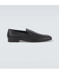 Tod's - Leather Penny Loafers - Lyst
