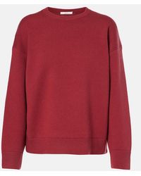 Vince - Wool, Cotton And Cashmere-Blend Sweater - Lyst