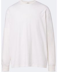 A.PRESSE - Cotton And Cashmere T-Shirt - Lyst
