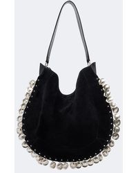 Isabel Marant - Oskan Soft Medium Suede Shoulder Bag - Lyst