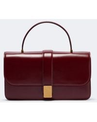 KHAITE - Blake Medium Leather Top-Handle Bag - Lyst