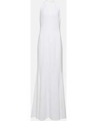 Max Mara - Bridal Uranio Halterneck Gown - Lyst