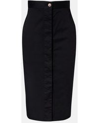 Vivienne Westwood - Trouser Cotton-Blend Pencil Skirt - Lyst