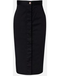 Vivienne Westwood - Trouser Cotton-Blend Pencil Skirt - Lyst