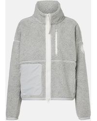 Canada Goose - Simcoe Wool-Blend Fleece Jacket - Lyst