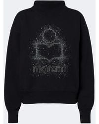 Isabel Marant - Moby Sequined Cotton-Blend Sweatshirt - Lyst