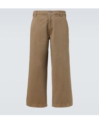 ERL - High-Rise Wide-Leg Jeans - Lyst
